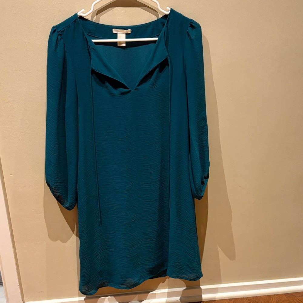 Chic Teal Women's Tunic dress